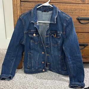 Womens Talbots Large Jean jacket